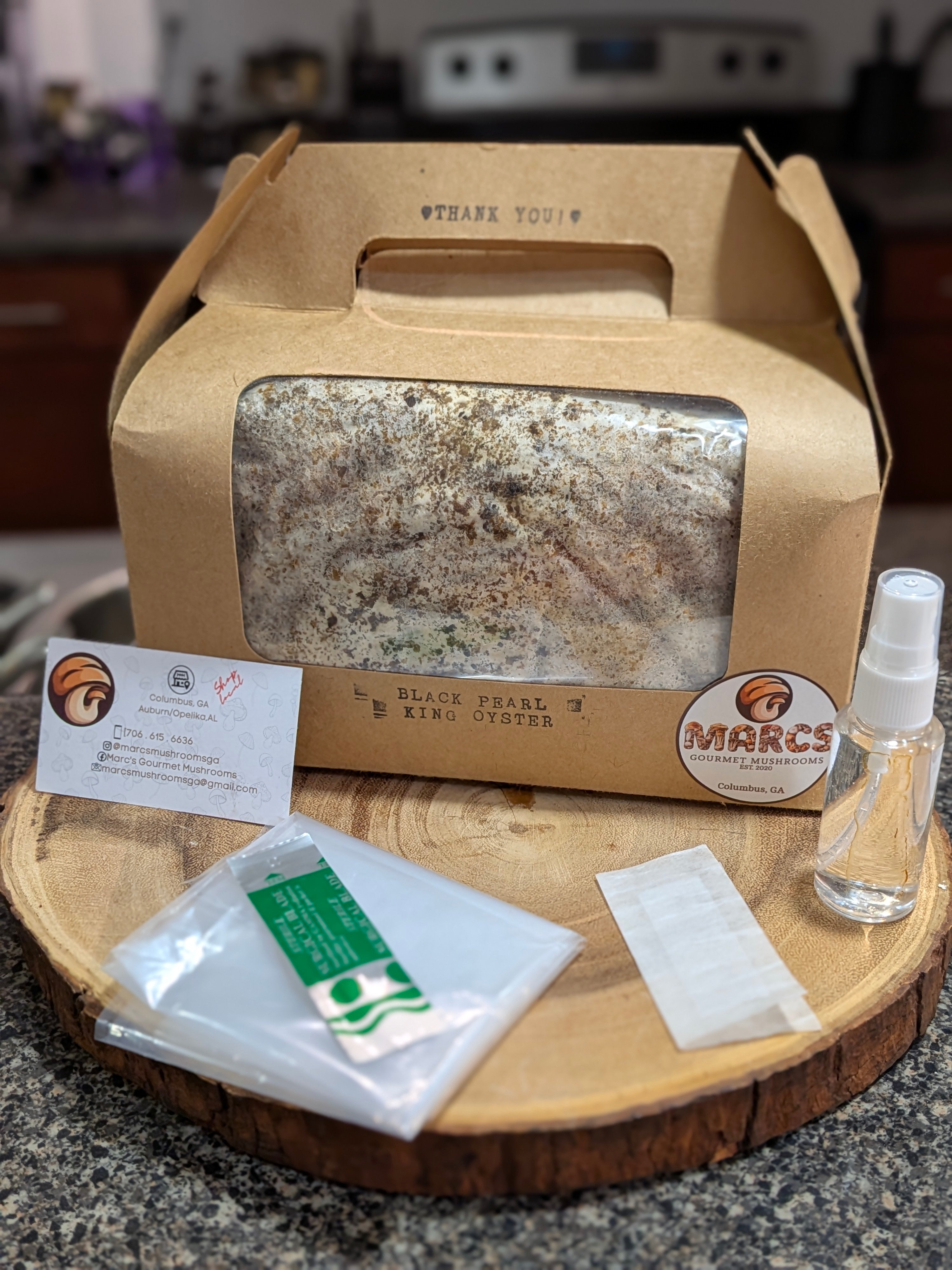 Blue Oyster Mushroom Grow Kit